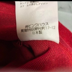 ピンクハウス 長袖シャツ カットソー L 赤の画像