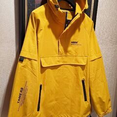【新品】マウンテンパーカー★BOLINI★ウィンドブレーカ★黄★UVカット★XLの画像