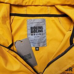 【新品】マウンテンパーカー★BOLINI★ウィンドブレーカ★黄★UVカット★XLの画像
