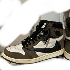 【鑑定済み】NIKE Travis Scott ハイカット 27センチ