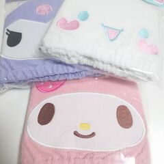 SAＮRIO パイルhairキャッﾌﾟ３種類まとめて💆