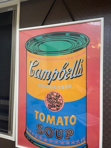 キャンベルズ トマトスープ 絵画