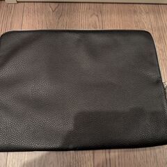 [中古][美品]EDIFICE セカンドバッグ黒 メンズ用 ※受け渡し3/17までの画像