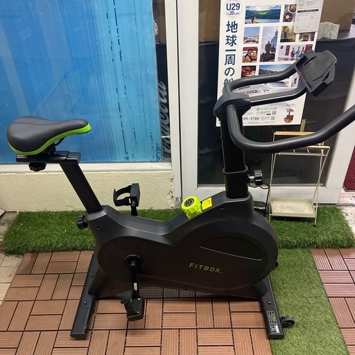 超美品 FITBOX LITE フィットネスバイク エアロバイクFBX-001B