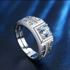 j→→→m43-1/ダイヤモンドＣＺラウンドカットデザインリングRDXの画像