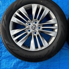 週末限定値下げ！40アルファード18インチタイヤホイールセット新車はずしの画像