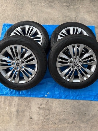 週末限定値下げ！40アルファード18インチタイヤホイールセット新車はずし