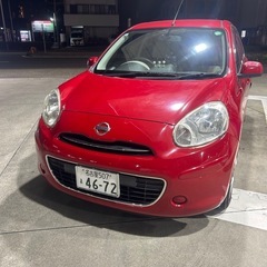 日産　マーチ　車検長い！ 愛知　機関良好