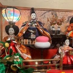 【3/20まで】おひなさまガラスケース入り（上部なし）の画像