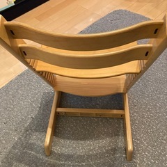 【引取先決定】STOKKE ストッケ　トリップトラップ ナチュラル　木製　　　の画像
