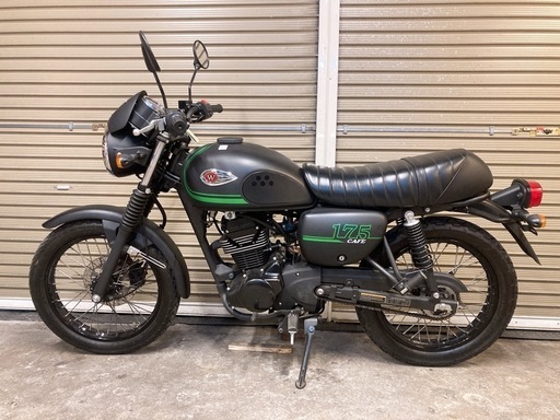 カワサキ W175 cafe 配送可能 支払いは現金or振り込みも可能