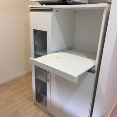 家具 収納家具 食器棚、キッチン収納 約35x65x120の画像