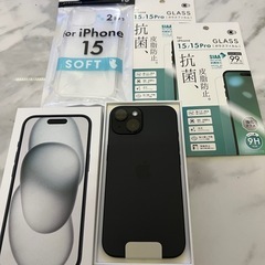 【新品未使用】iPhone15 本体　128GBブラック バリュ...
