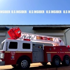 LAより入荷!!　2010年　ハズブロ社・消防車　全長58cm　...