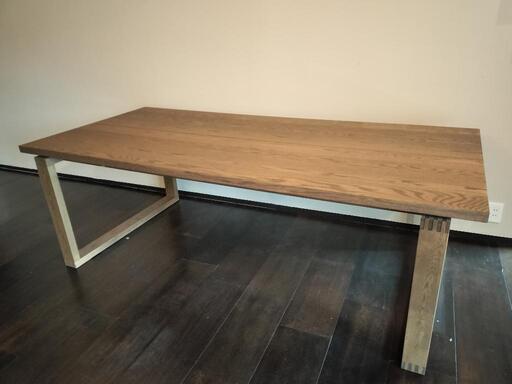 【美品】IKEA MÖRBYLÅNGA ダイニングテーブル 220×100cm