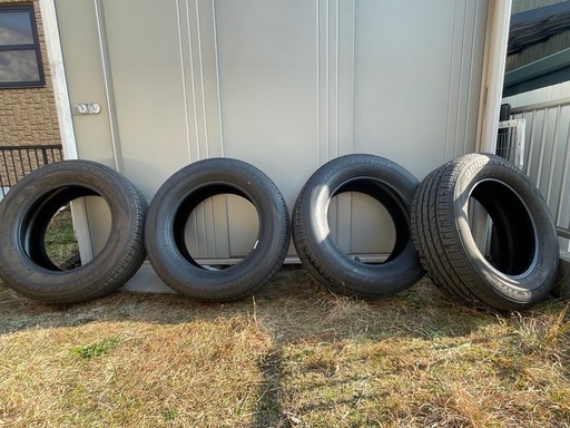 ★ほぼ新品タイヤ4本セット★ブリヂストンDUELER H/Pスポーツ★18インチ265/60R18★ほぼ10部山バリ山