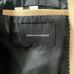 KRISVANASSCHE ライダースジャケットの画像