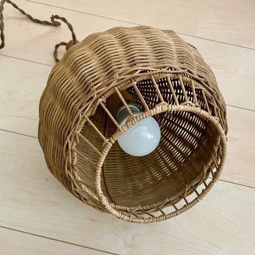 ACME Furniture WICKER LAMP