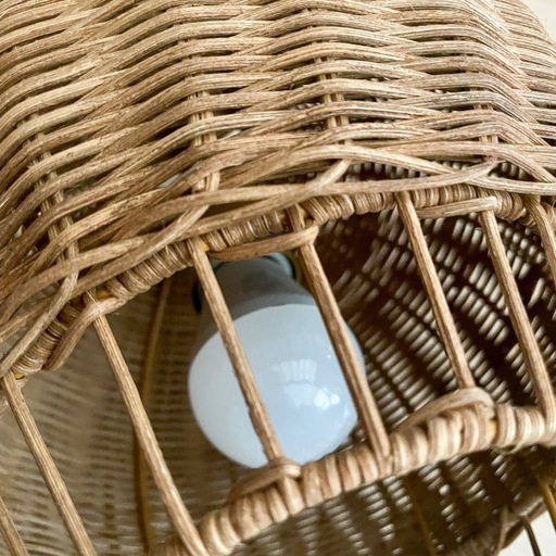 ACME Furniture WICKER LAMP