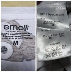 emoji 半袖Tシャツ M うんち柄 プリント ヴィンテージ 古着の画像