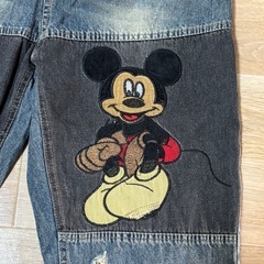 男女共用 ミッキマウス長ズボンの画像