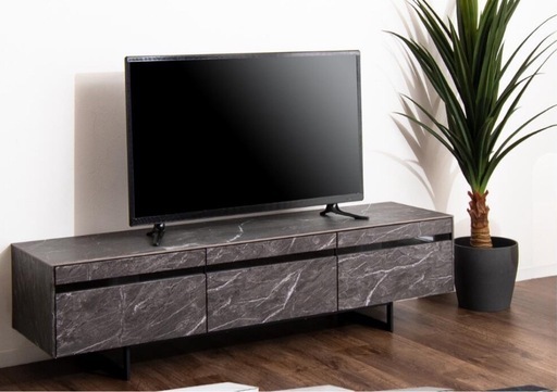 大理石風　テレビボード180㎝