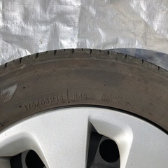 アクア純正 スチールホイール 夏用タイヤ175/65R15 84Sの画像