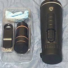 お値引き！格安高性能単眼鏡10x40おまけ付き❣️の画像