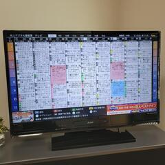 ■２０１９年製 Blu-rayレコーダー内蔵型■４０液晶テレビ／2番組同時録画可能の画像