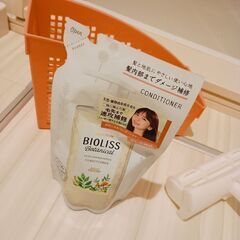【暗室保管品🍣使わないため】700円の品→新品400円で🤗💕KOSE サロンスタイル ビオリス ボタニカル コンディショナー (エクストラダメージリペア)つめかえの画像