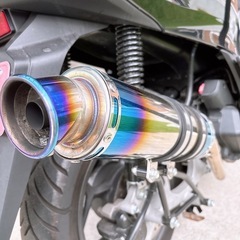 PCX125マフラー HMS製カスマムパーツの画像