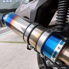 PCX125マフラー HMS製カスマムパーツの画像