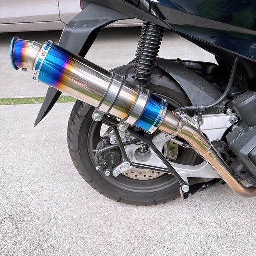 PCX125マフラー HMS製カスマムパーツ