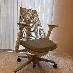 【美品】ハーマンミラー（Herman Miller)セイルチェアホワイト（白）の画像