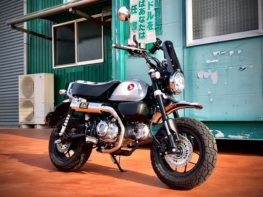 お洒落な低走行 ホンダ モンキー125 2023モデル ヨシムラ エンデュランス キジマ