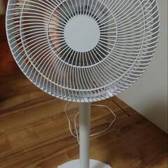 小泉 リビング扇風機 サーキュレーター DCモーター 首振り リ...