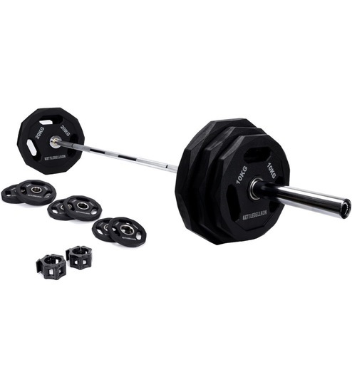 【新品2025年3月末まで】最終値下げ！！KETTLEBELLKON オリンピックバーベルセット 220cm