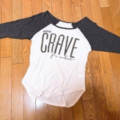 CRAVE クレーブロゴ 五分袖Tシャツ M ジャザ　jazze...