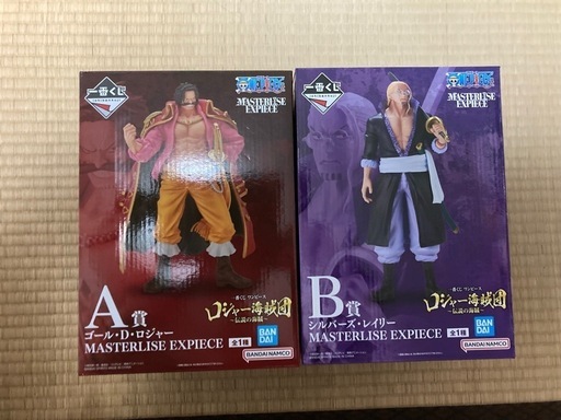 未開封 一番くじ ワンピース A賞 ゴール・D・ロジャー フィギュア ・B賞 シルバーズ・レイリー　フィギュア