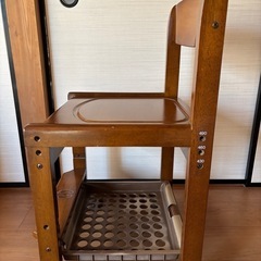 コイズミ　学習椅子　木製　 チェア　昭和レトロ　小学生の画像