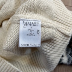 ベイフロー　ニットの画像