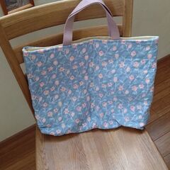 ハンドメイドレッスンバッグの画像