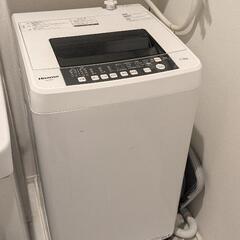 【取引者決定】ハイセンス 5．5kg全自動洗濯機 エディオンオリジナル ホワイト HW-E5502
の画像
