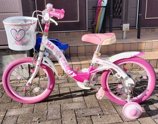子供用自転車・16型幼児用自転車ハードキャンディキッズ・ピンク