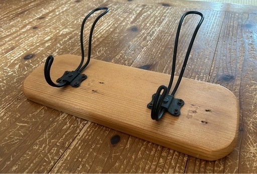ハンドメイド　2連フック