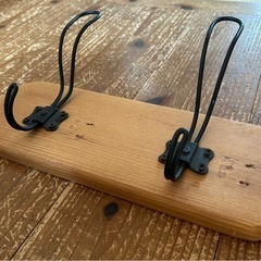 ハンドメイド　2連フック