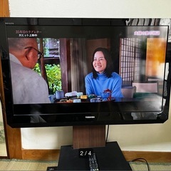 東芝TOSHIBA40インチ　テレビスタンド付の画像
