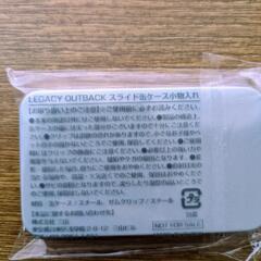 【非売品】SUBARU スライド缶ケース小物入れ クリップの画像