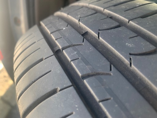 【受け渡し決定しました】早い者勝ち 155/65R13 4×100 4本セット  夏タイヤ アルミ付 軽自動車用 21年製 まだまだ使