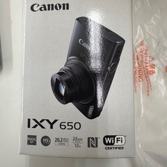Canon デジカメIXY650新品未使用 